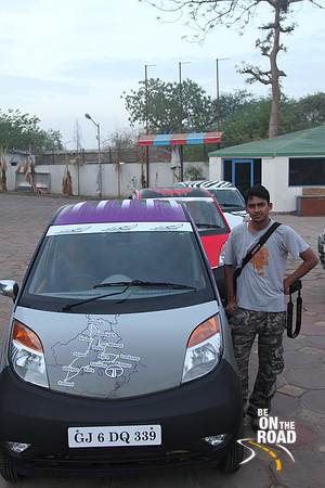 Deb next to his Superdrive Nano