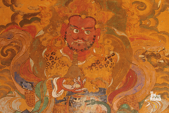 Old Painting inside Tamshing Monastery, Bumthang