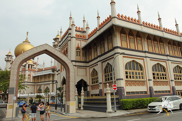 Entrance to Singapore's Masjid Sultan