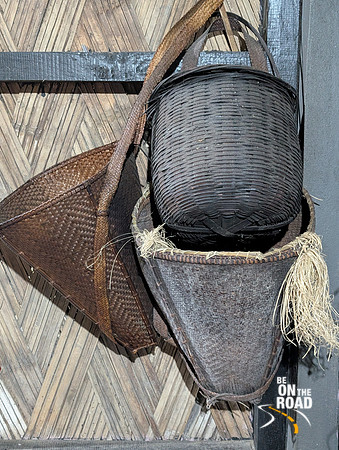 Traditional bags used for farming and carrying produce - Galo household, Aalo