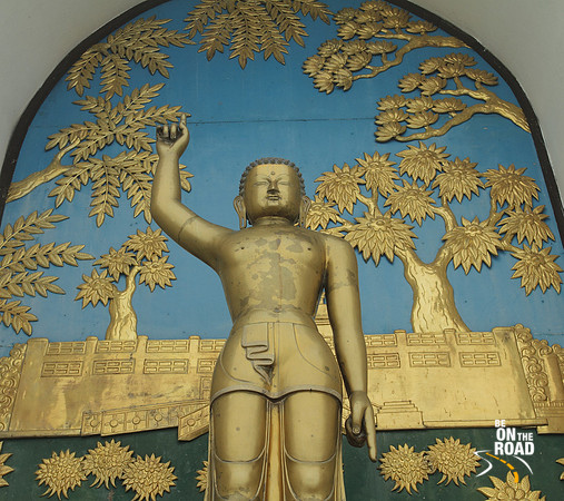 Buddha Statue at World Peace Pagoda, Pokhara - 2