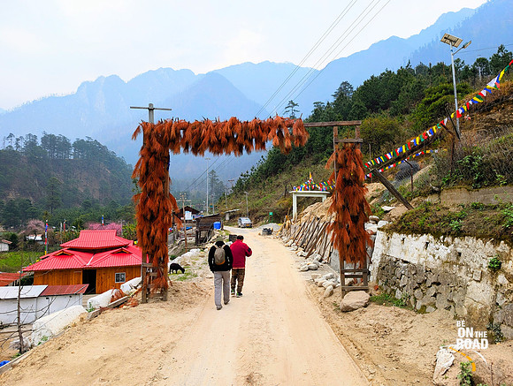 The main entry arch of Kaho village, Arunachal pradesh