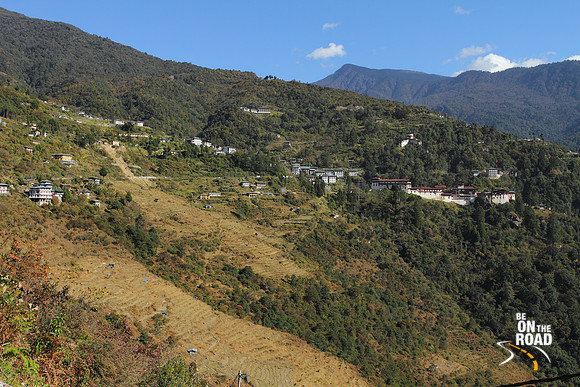 Trongsa Dzong and the Trongsa Landscape