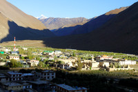 Sunset over Tabo Valley