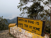 Safety on road is safe tea at home