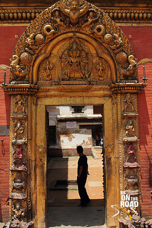 Entrance to the main Bhaktapur Temple Courtyard