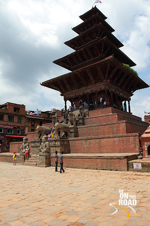 Tiered Architecture of Temple at Bhaktapur, Nepal
