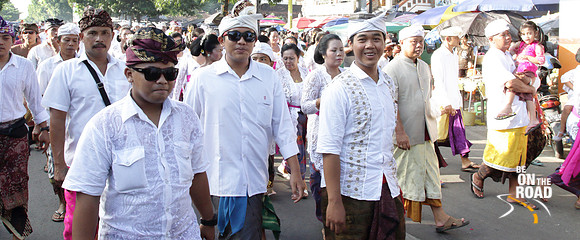 Balinese Men at Ubud, Bali