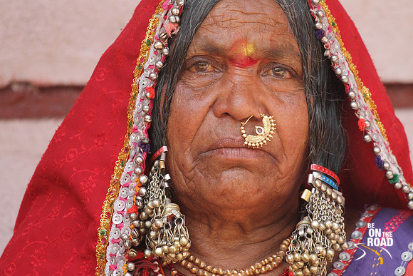 Colourful look of a traditional Lambani tribal woman