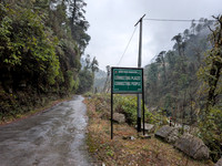 Another one of Arunachal's famous signboards