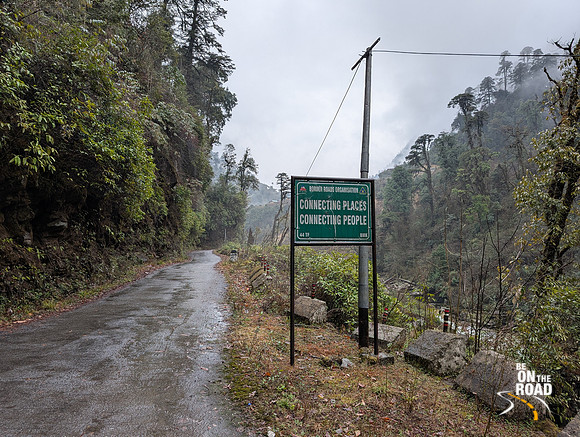 Another one of Arunachal's famous signboards