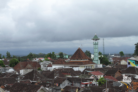 A cloudy afternoon view of Malang, Indonesia
