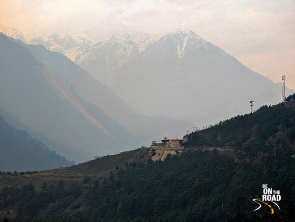 A view of Kaho - the eastern most village of India