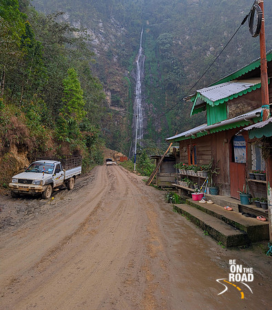 Siko Dido Waterfalls enroute Mechuka, Arunachal Pradesh