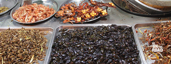 Insects, scorpions, snakes and exotic food galore at the markets of Phnom Penh, Cambodia