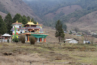 Buddhist monastery at Dorjeeling village, Arunachal Pradesh
