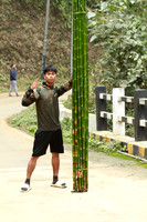 Arunachal Pradesh Bamboo worker poses for me