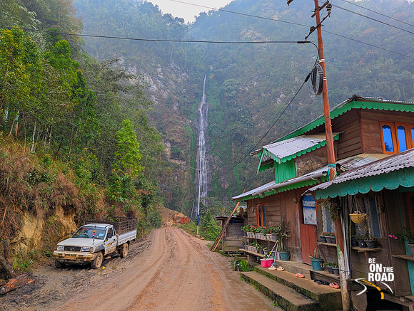 Siko Dido Waterfalls near Mechuka, Arunachal Pradesh
