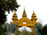 Golden Pagoda - a famous landmark at Namsai, Arunachal Pradesh