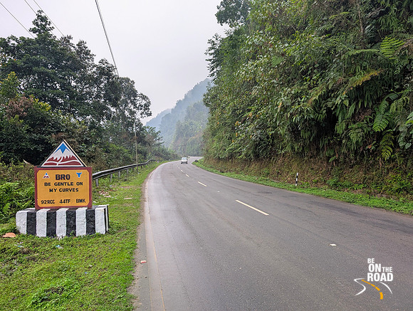 The Aalo - Mechuka highway